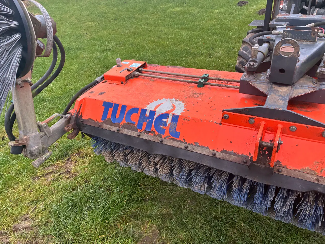 Billede 7 - Tuchel 205cm hydraulisk kost med kantbørste 