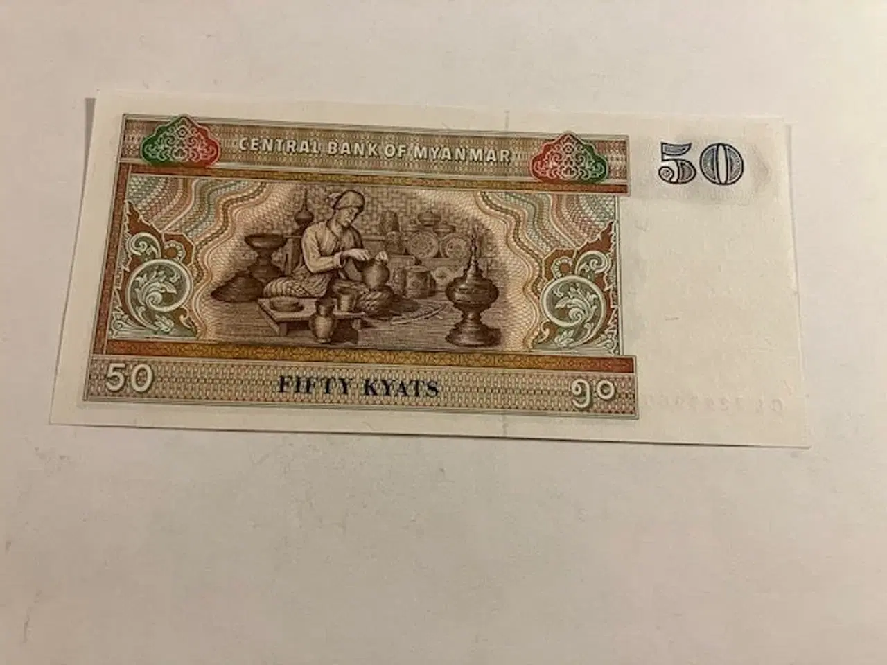 Billede 1 - 50 Kyats Myanmar
