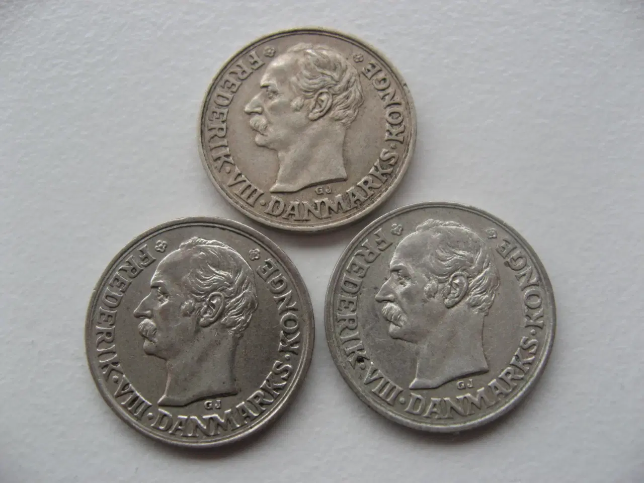 Billede 2 - Særdeles flotte sølv 10 ører 1907,10,12, 