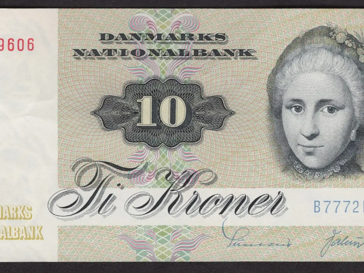 Billede 1 - Danmark 10 Kroner B7 1977