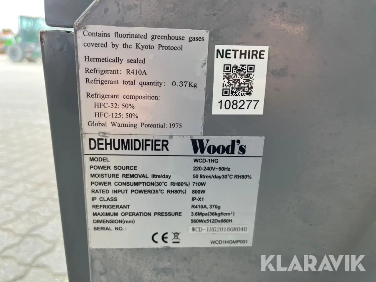 Billede 6 - Affugter Wood’s WCD-1HG