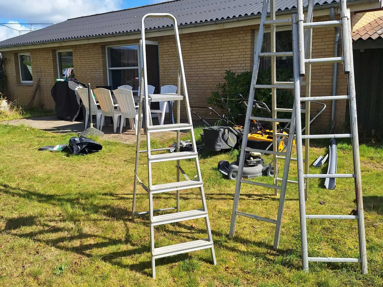 Billede 1 - 3 Alu stiger