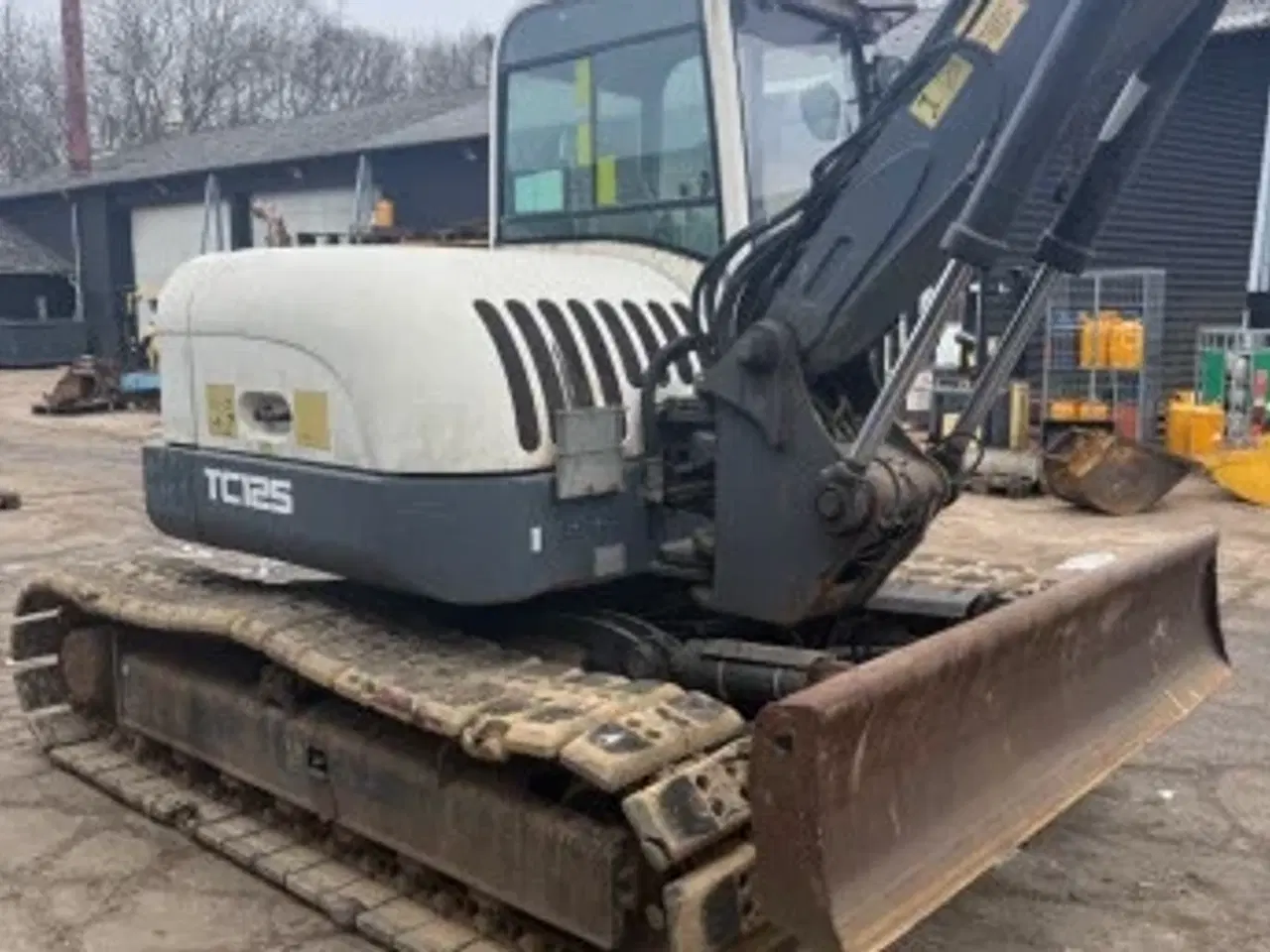 Billede 6 - Gravemaskine med udstyr