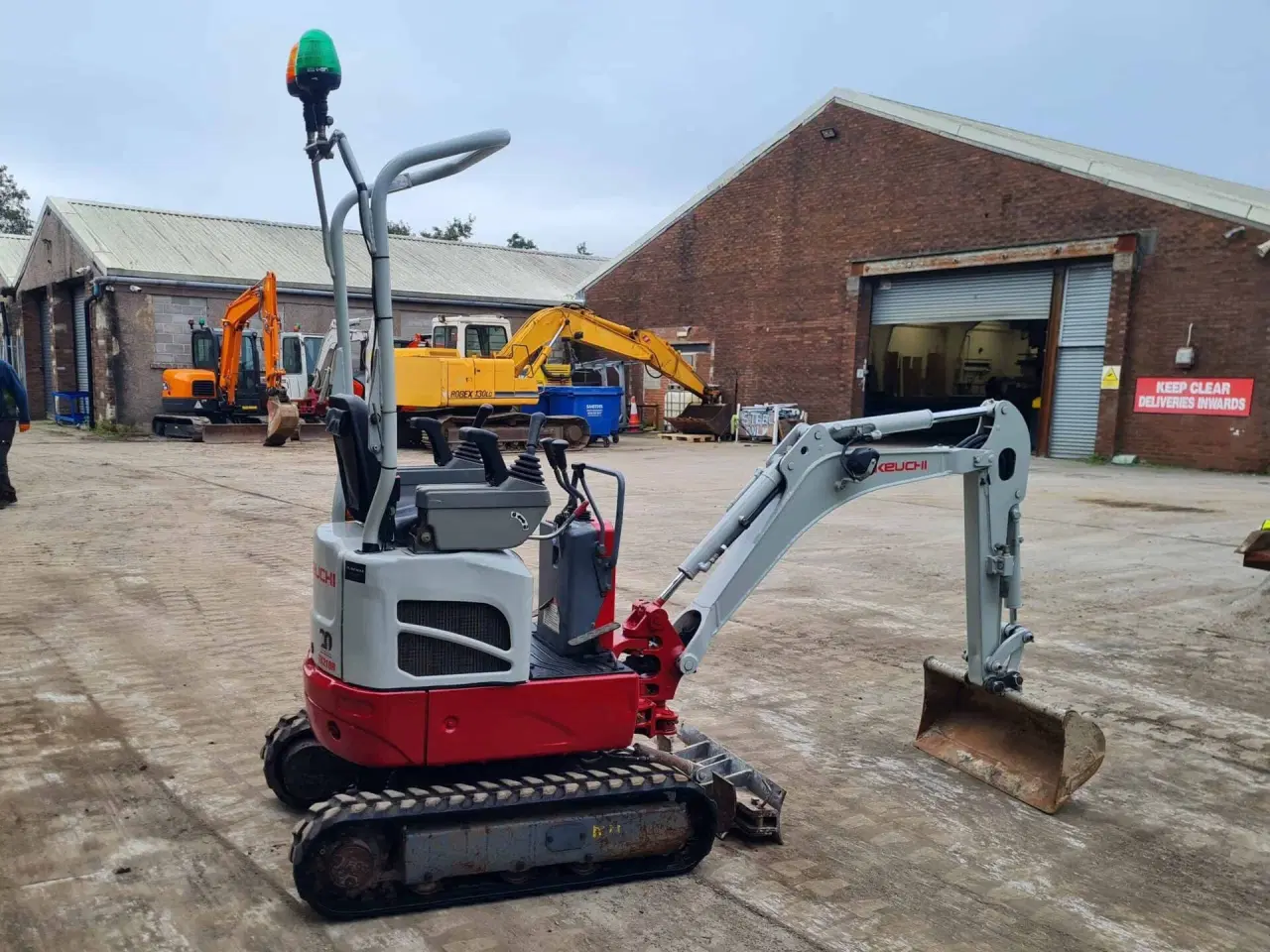 Billede 6 - Minigraver - Takeuchi TB210R