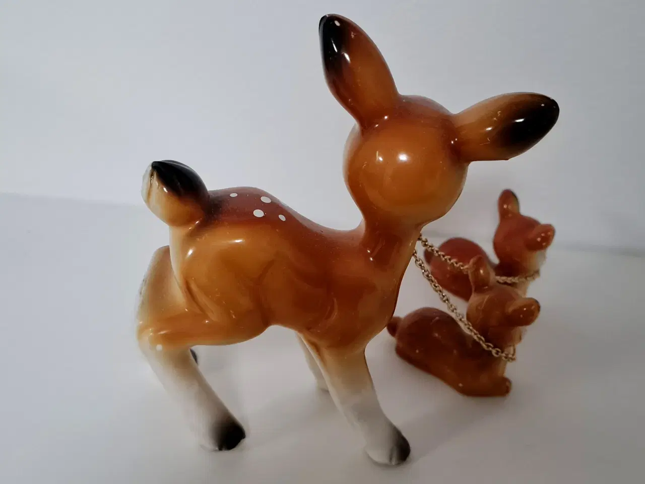 Billede 2 - Retro porcelæn Bambi figur 