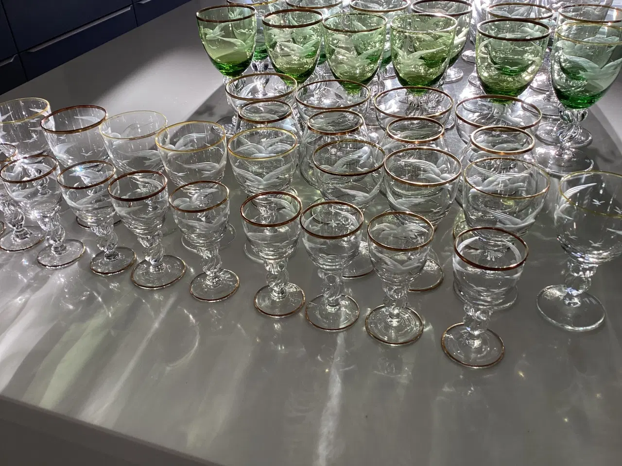 Billede 5 - Lyngby mågestelsglas 