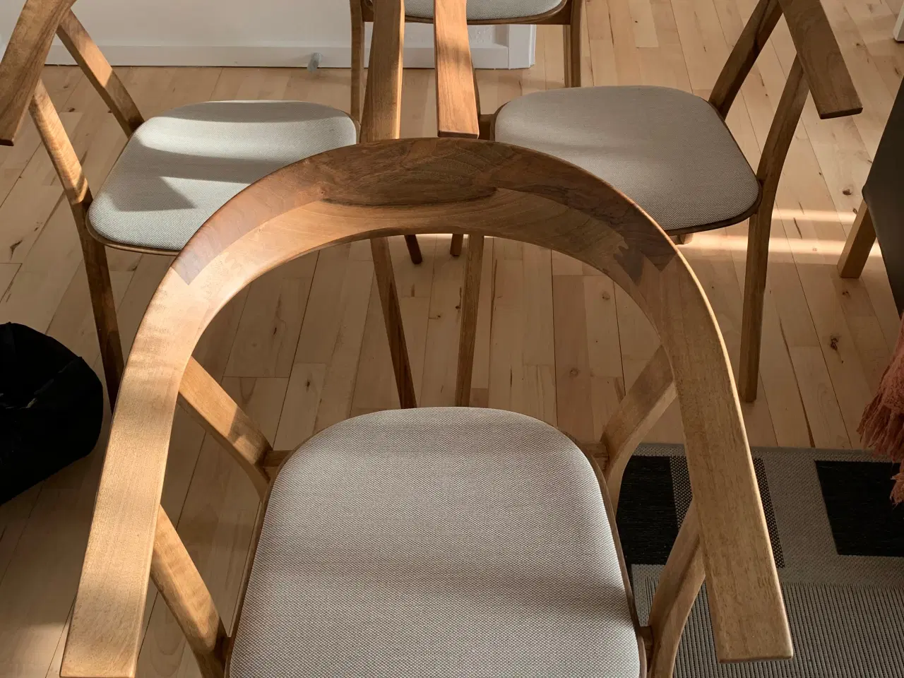 Billede 9 - Rhomb spisebordsstole arkitekttegnet