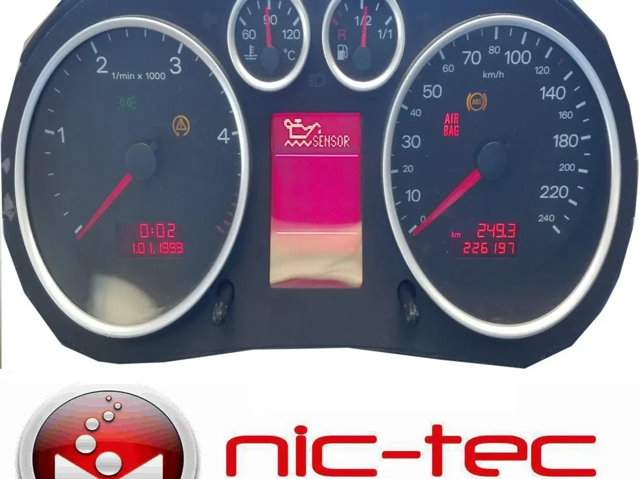 Billede 1 - Audi A2 Speedometer / kombi instrument Reparation