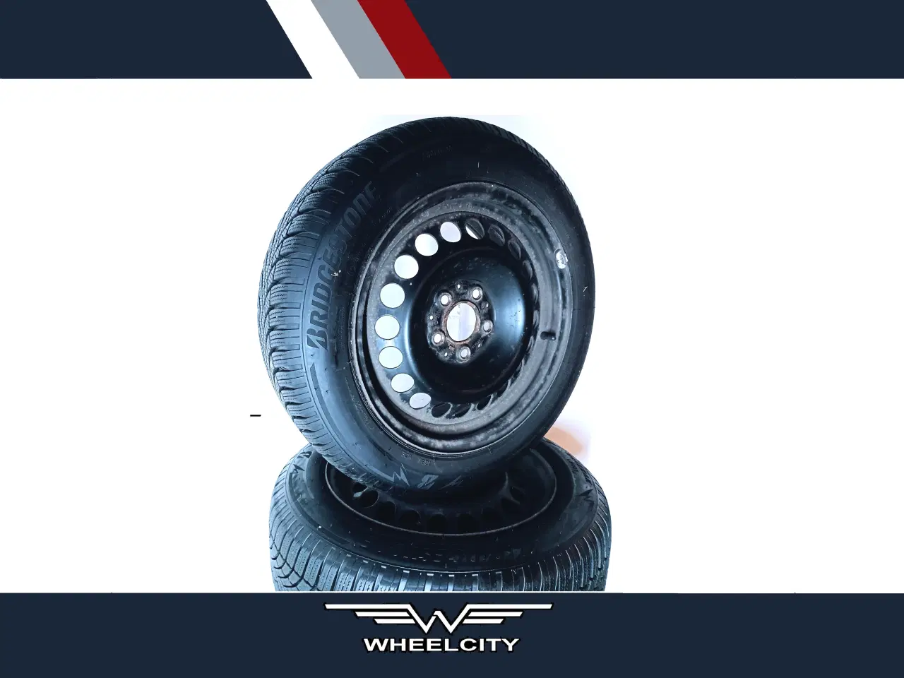 Billede 1 - 5x112 16" ET43 nav 66,6ø vintersæt