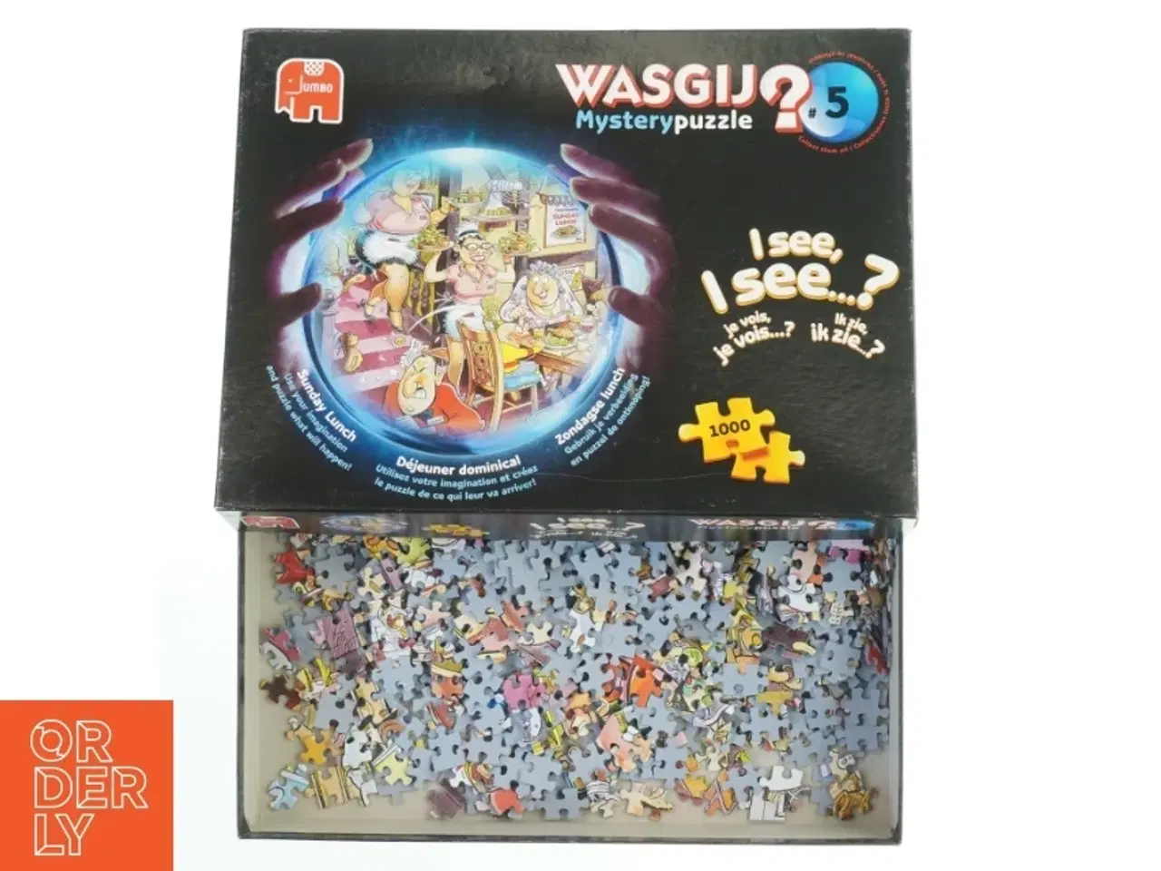 Billede 1 - Wasgij Mystery Puslespil fra Jumbo (str. 37x27,5 cm)