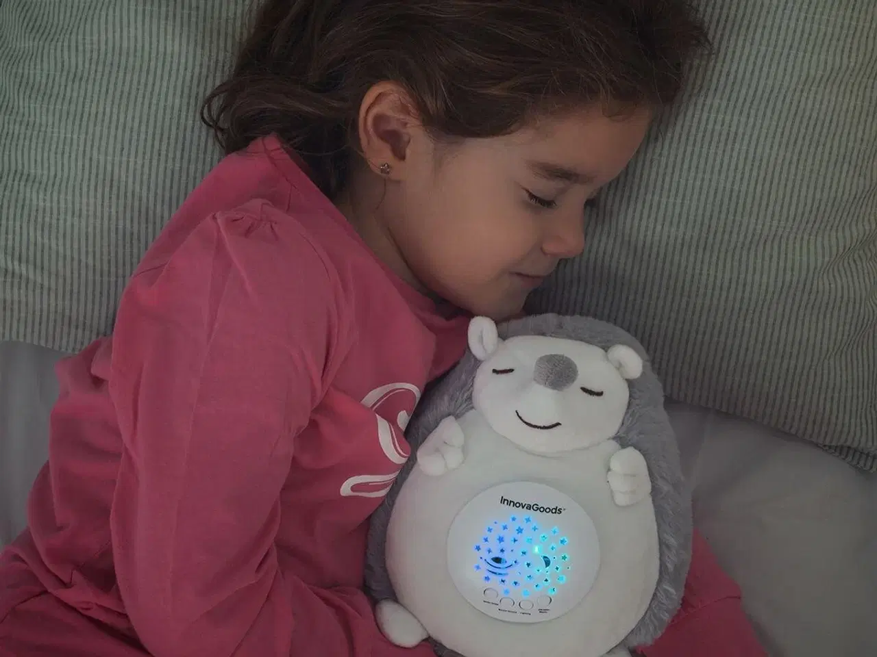 Billede 5 - Spikey - plys pindsvin med hvid støj og stjerneprojektor