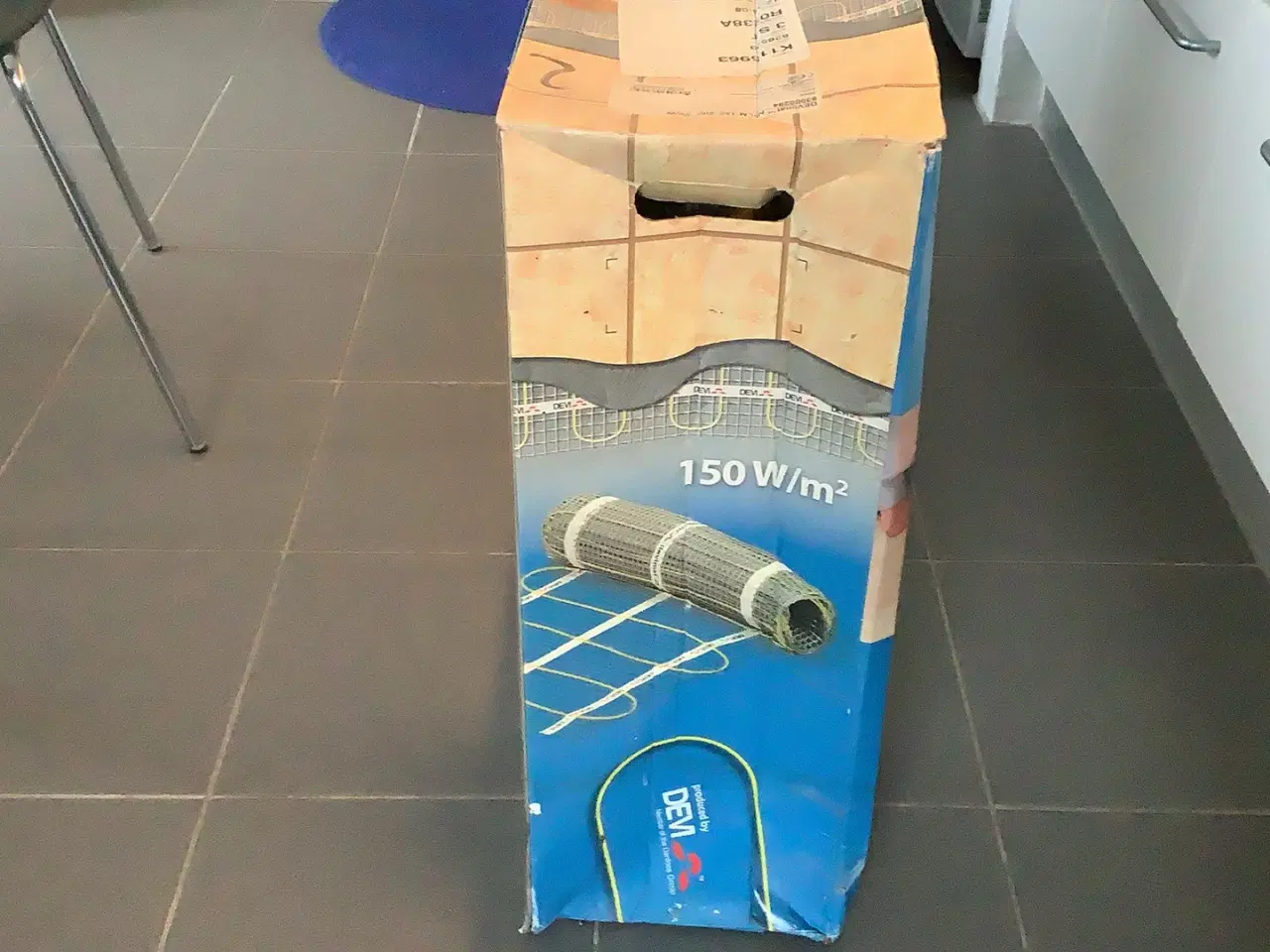 Billede 1 - Devi El gulvvarme med føler/termostat og dæksel -