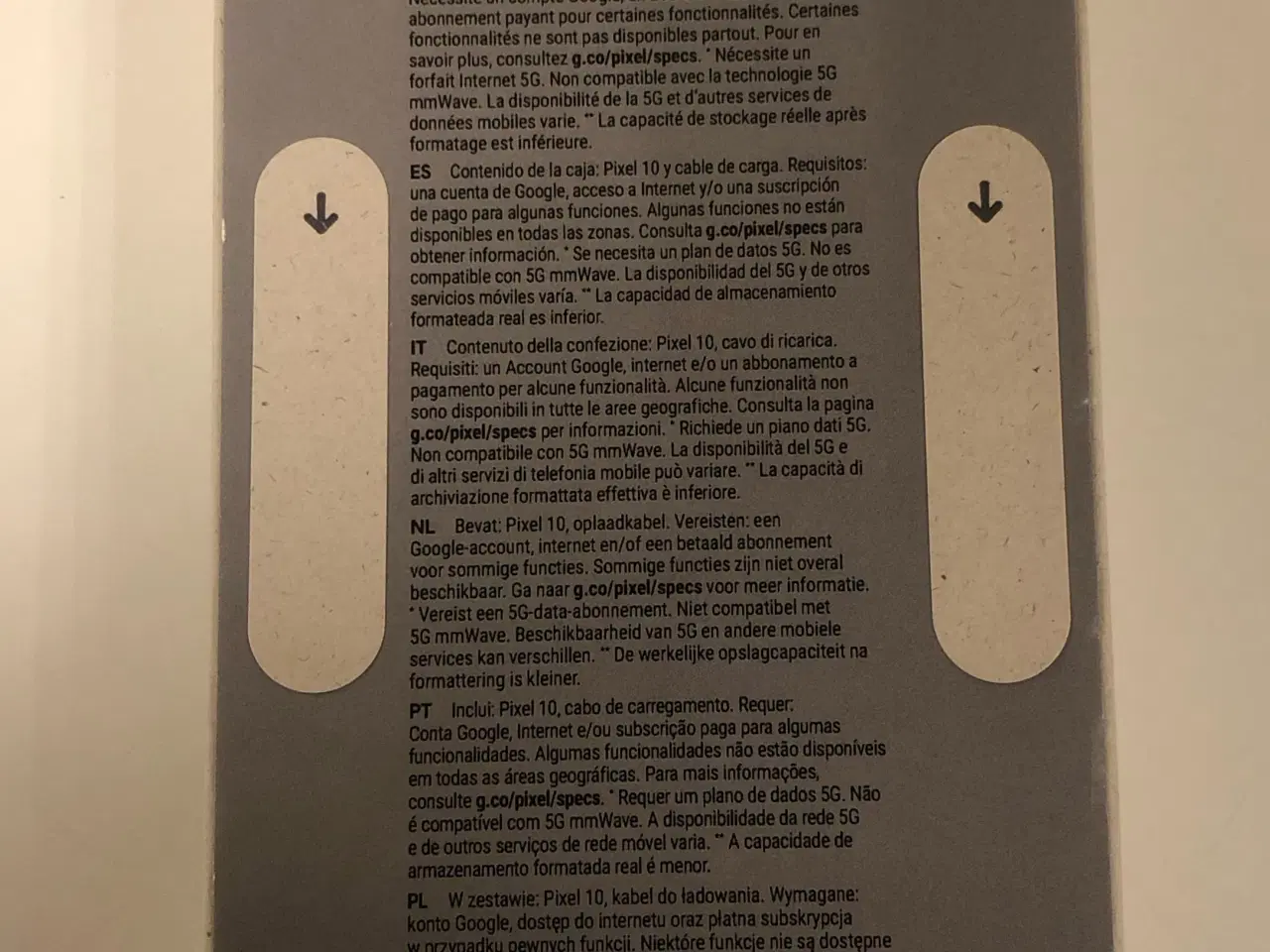 Billede 2 - HELT NY og UÅBNET Google Pixel 10 5G (obsidian)