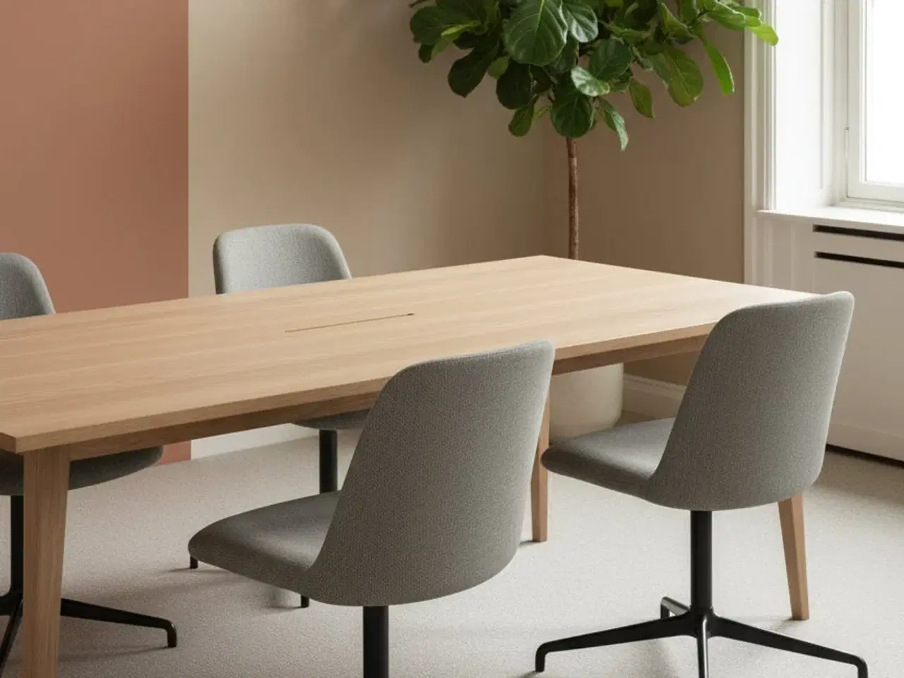 Billede 2 - &tradition | Rely Mødestol (Beige)