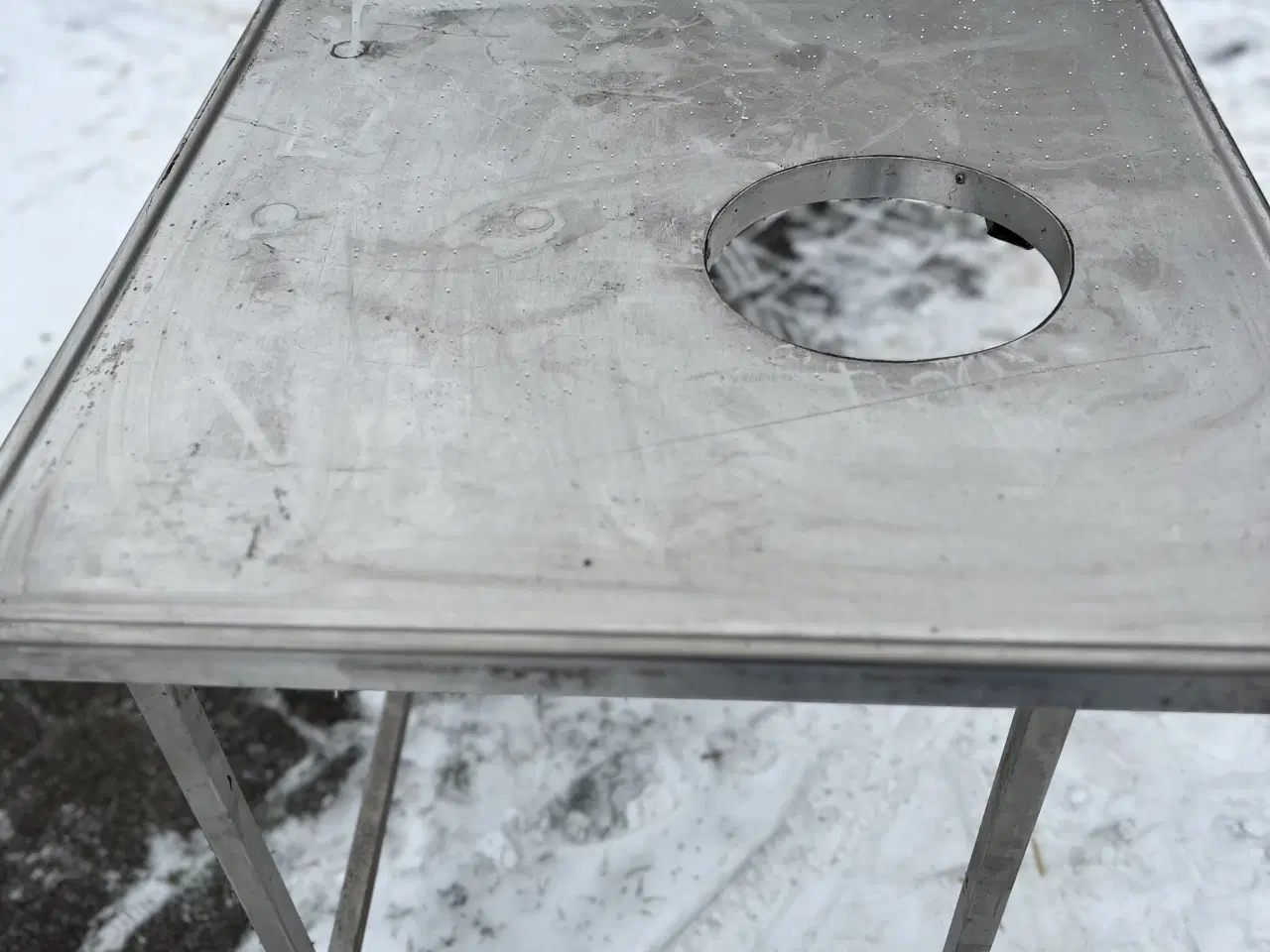 Billede 1 - Rustfri stål bord