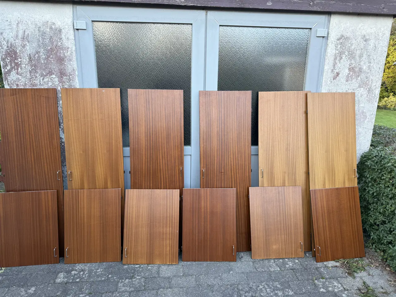 Billede 3 - Rigtig fine teak låger