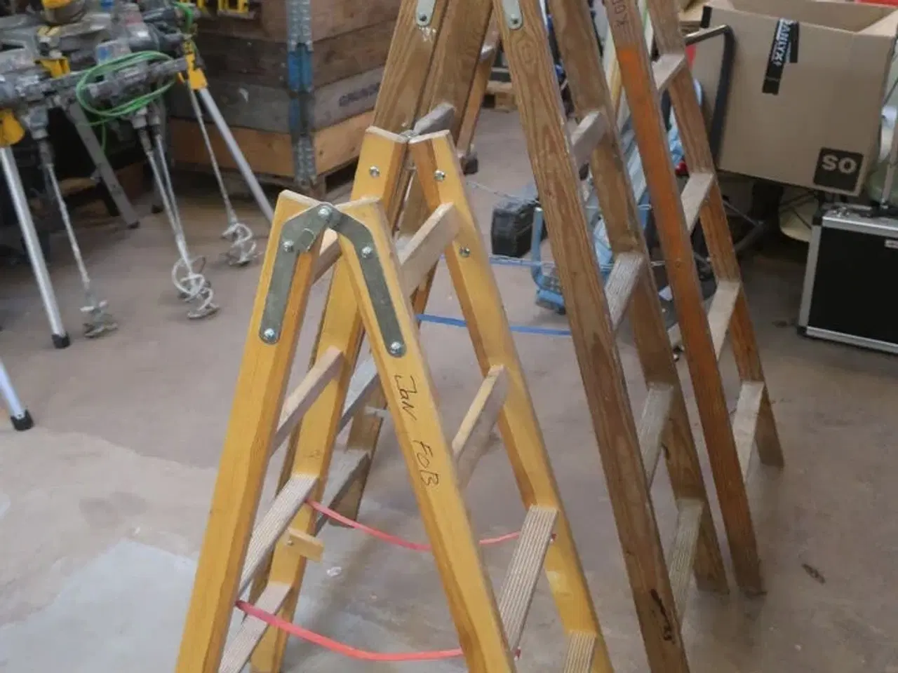 Billede 2 - 3. stk. stiger