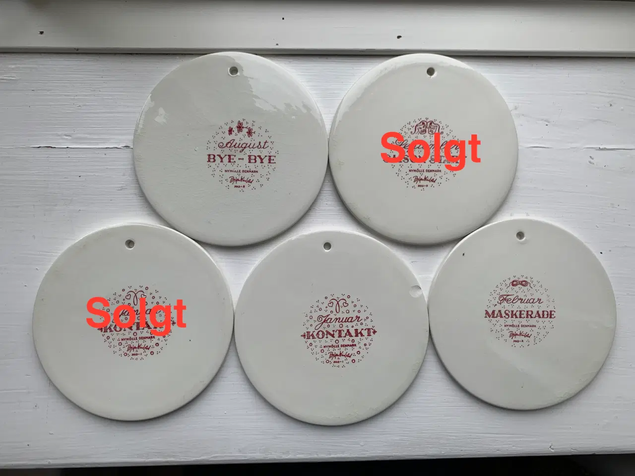 Billede 2 - Månedsplatter, Bjørn Wiinblad