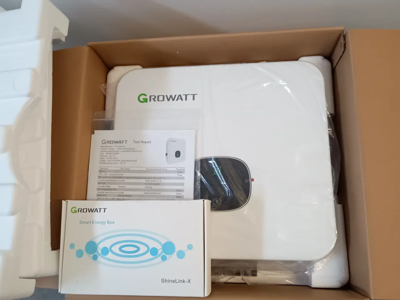 Billede 1 - Growatt 8 kW 3-faset inverter