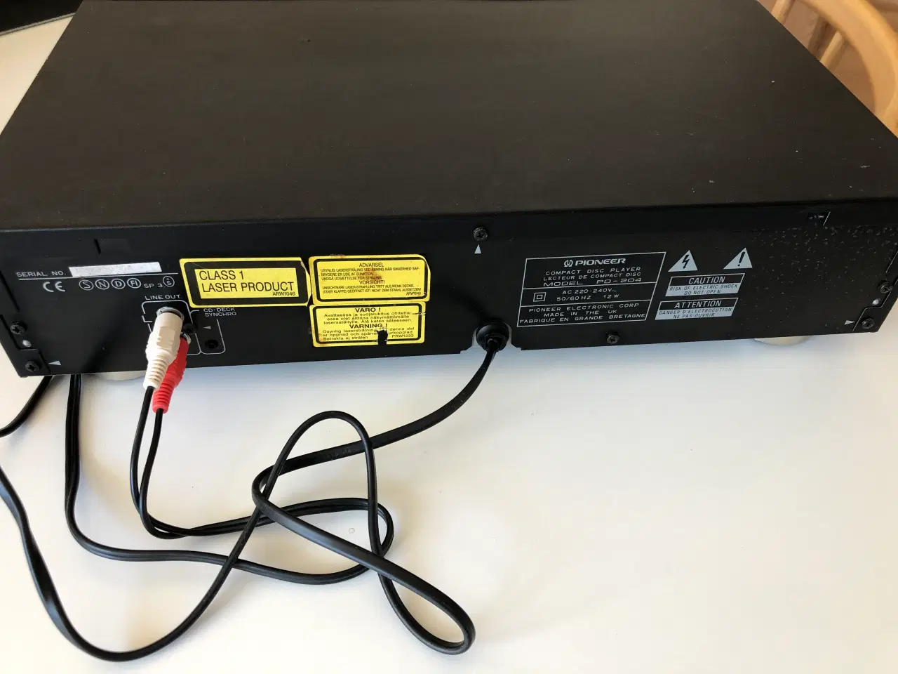 Billede 10 - Pioneer PD-204 CD-afspiller