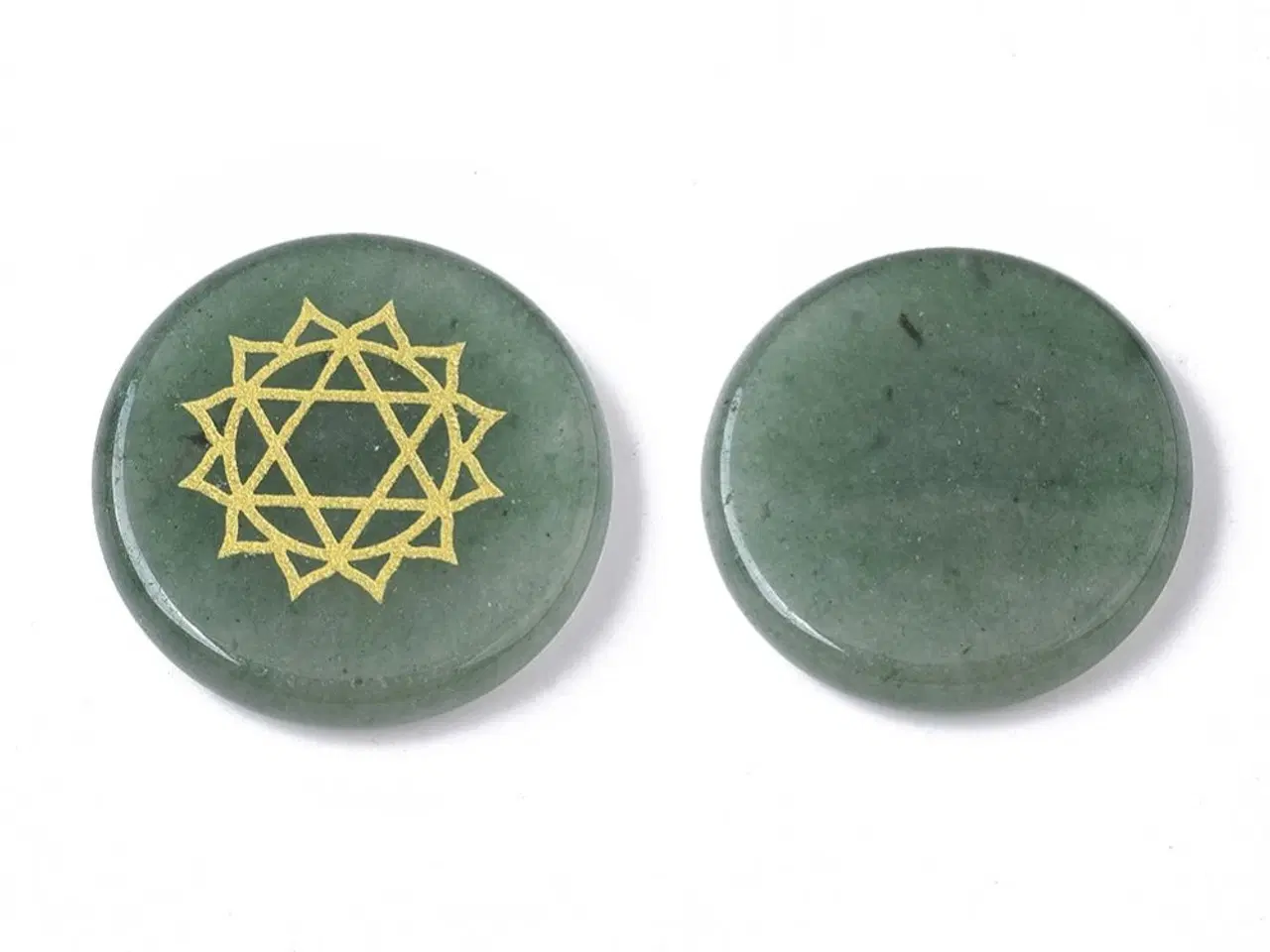 Billede 2 - Runde chakra “massage sten” et sæt med 7 sten