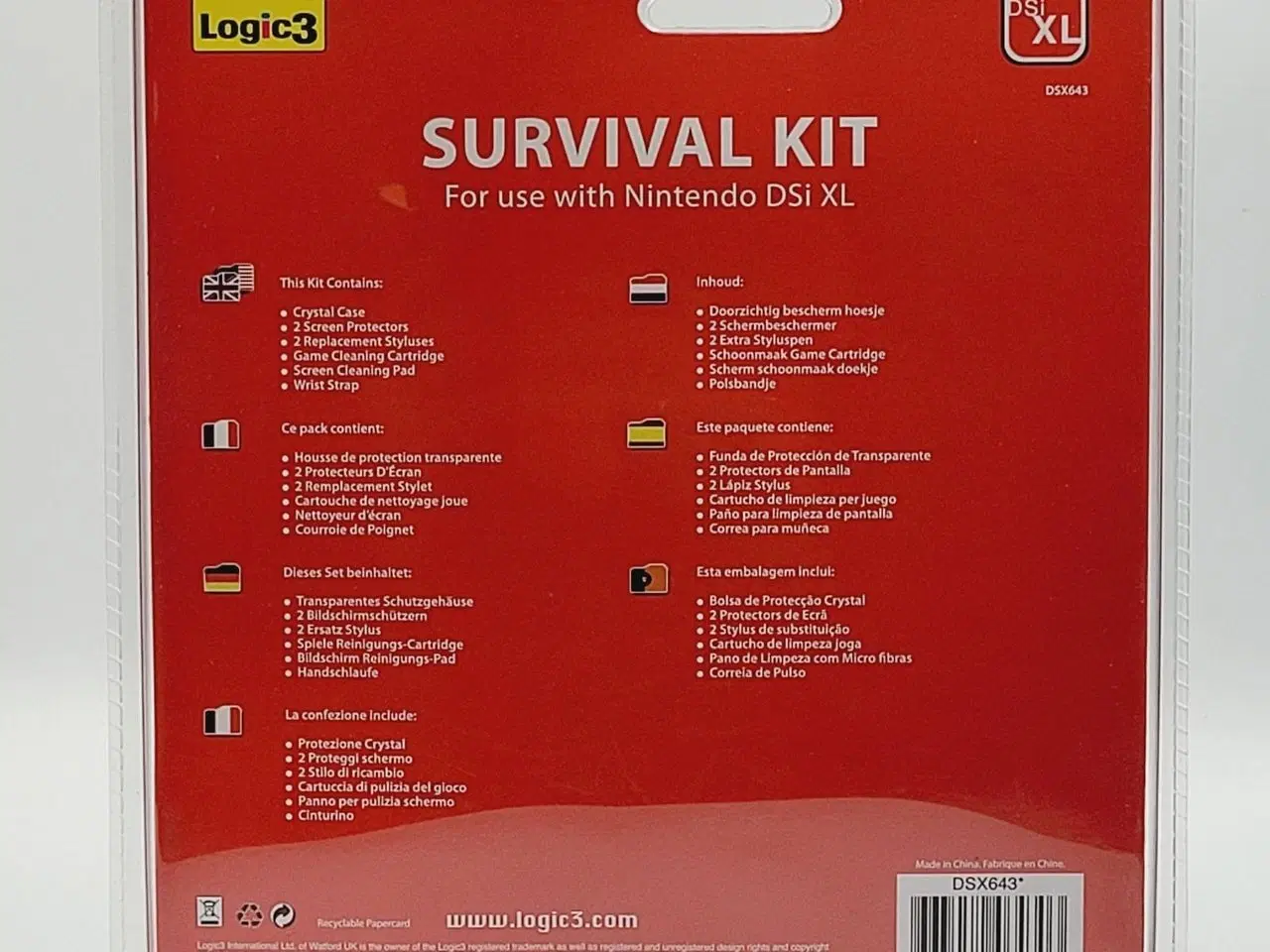 Billede 2 - ⭐️ Nintendo DSi XL Survival Kit Logic3