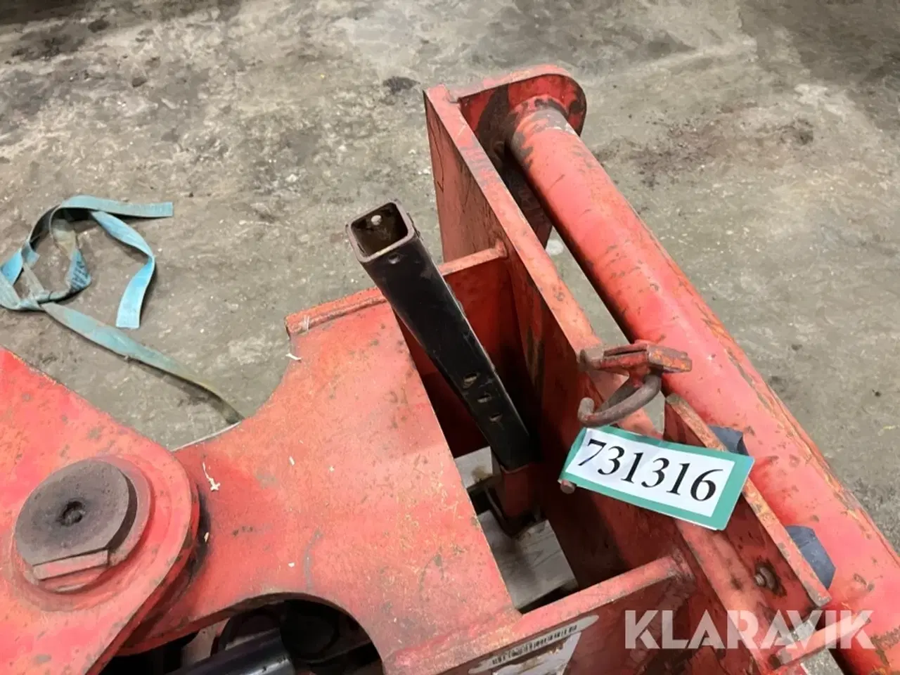 Billede 9 - Drejeled til manitou 2150 til mandskabskurv