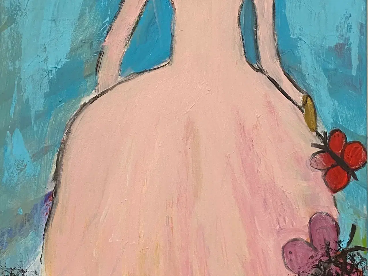 Billede 4 - Malerier forskellige motiver og str 