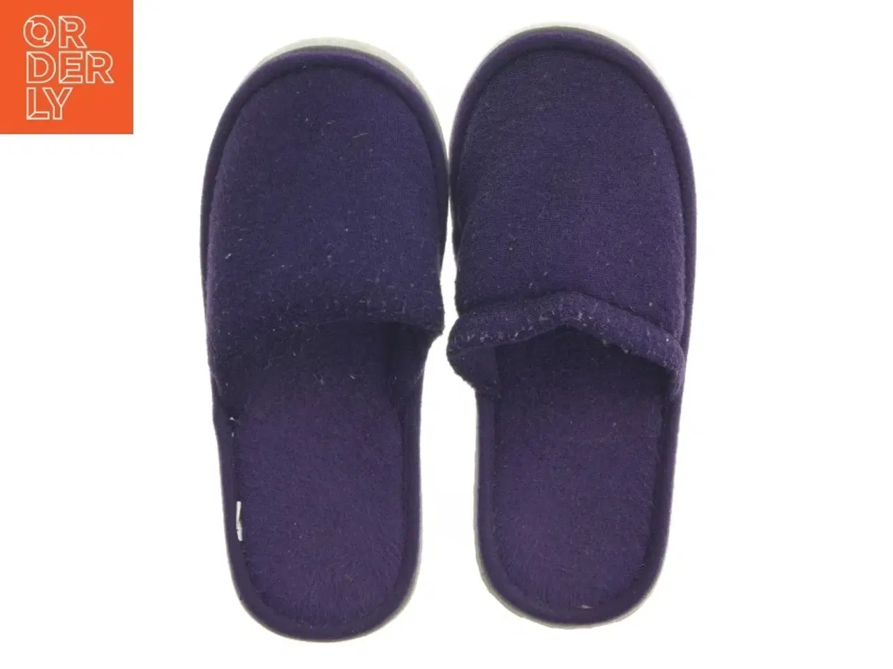 Billede 2 - Lilla hjemmesko med gummisål (str. længde 26,5 cm)
