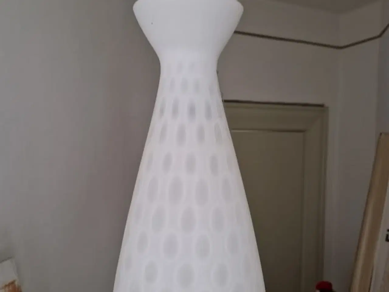 Billede 1 - Loft lampe i glas