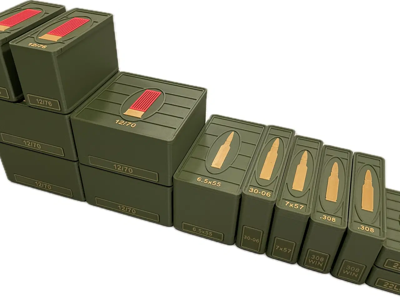Billede 5 - Ammo boks – 12/70 (25 patroner)