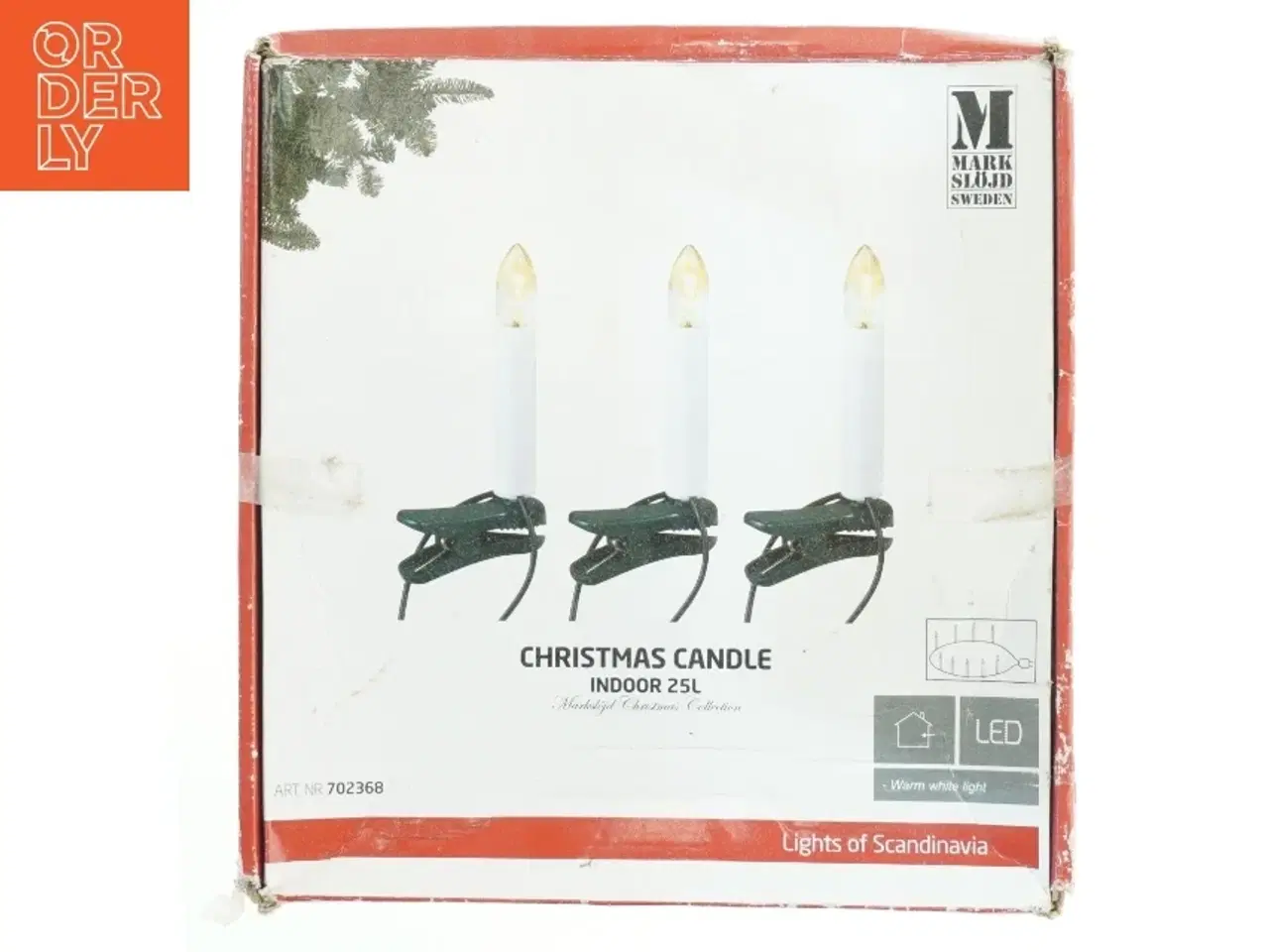 Billede 1 - Indendørs julelys med LED fra Marksljd (str. 6 m)