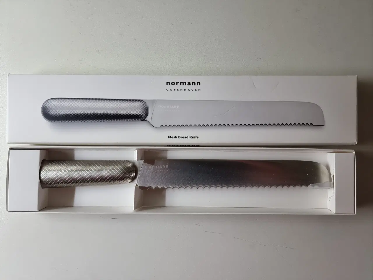 Billede 1 - Mesh brødkniv stål, Normann Copenhagen