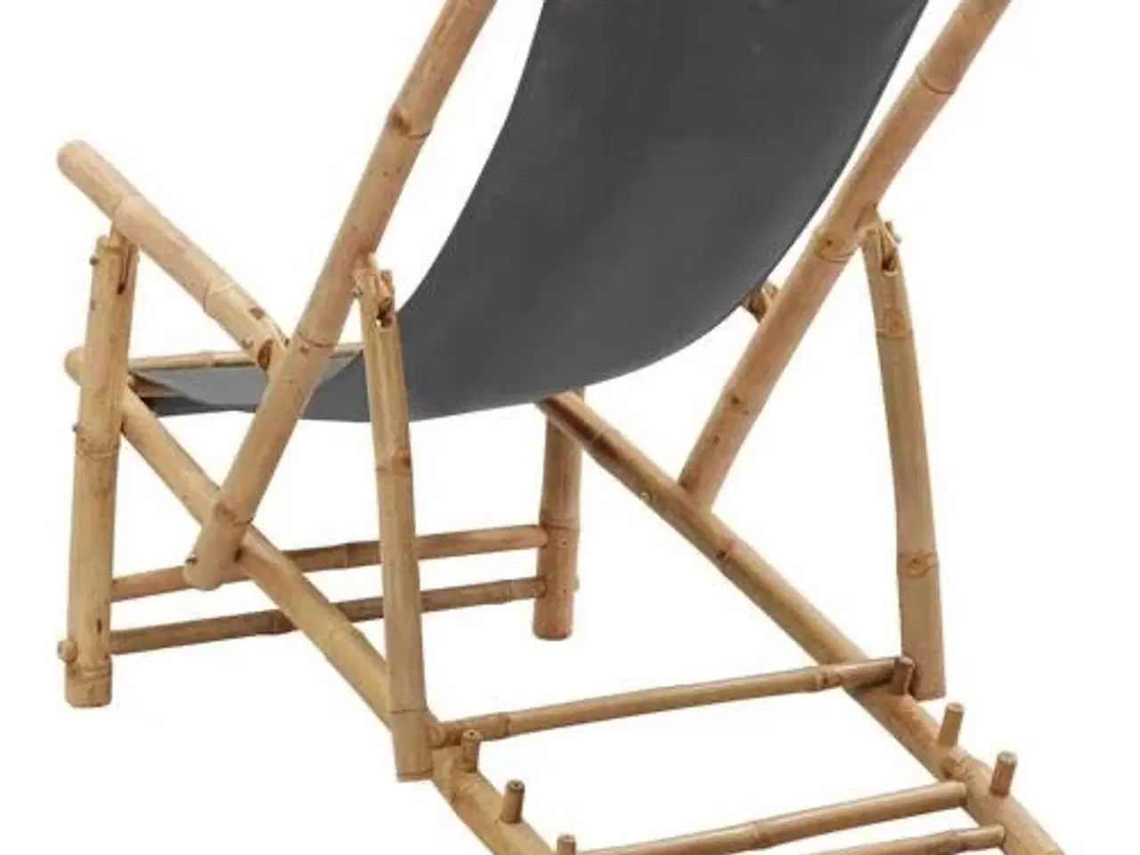 Billede 9 - 2 solstole/strandstole i bambus