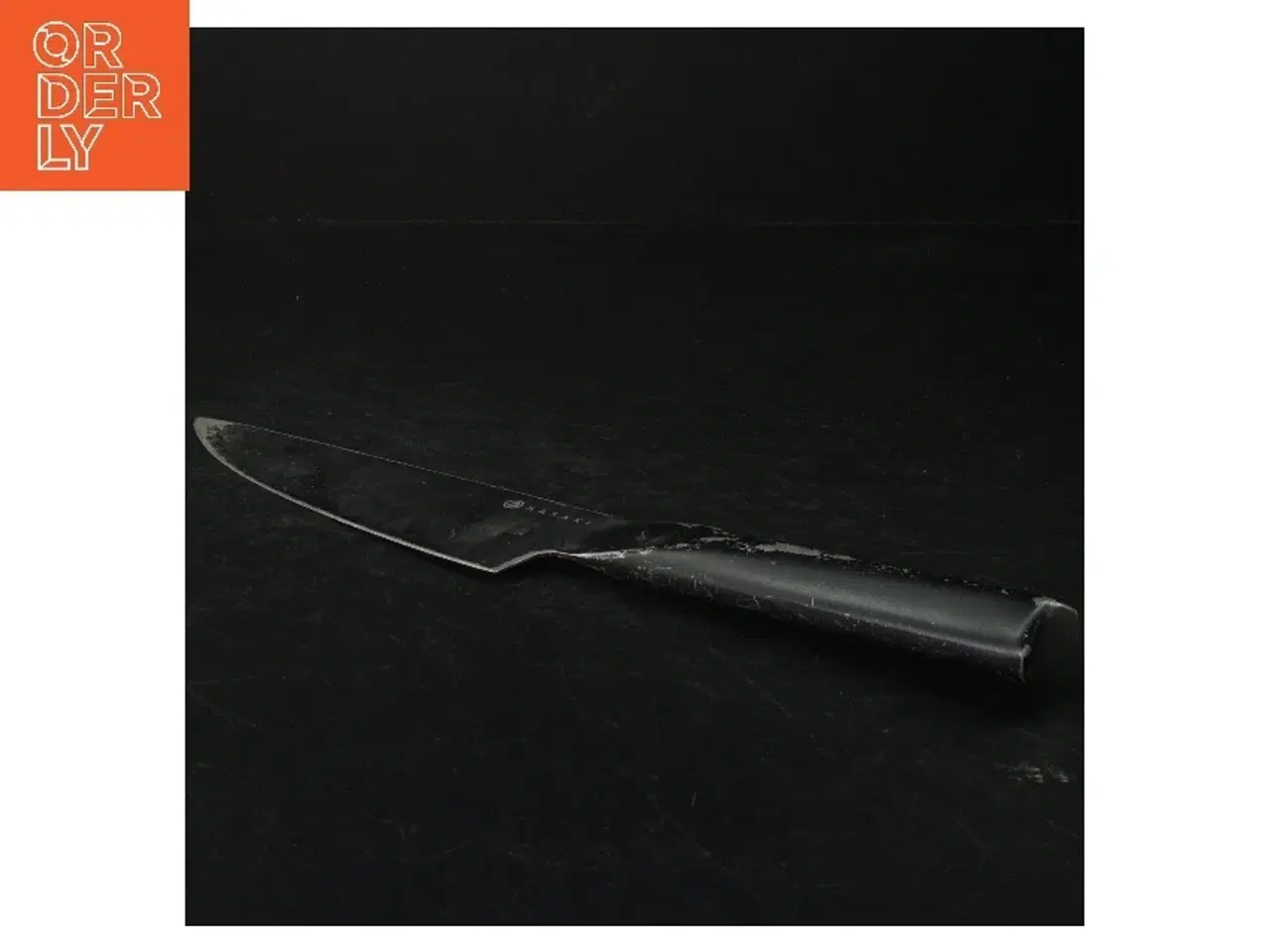 Billede 4 - Brugt kokkekniv fra Hasaki (str. 31,5x4,5 cm)