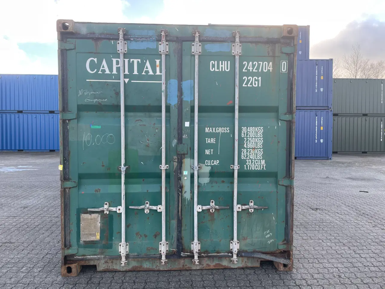 Billede 1 - 20 fods Container - ID: GLHU 242704-0