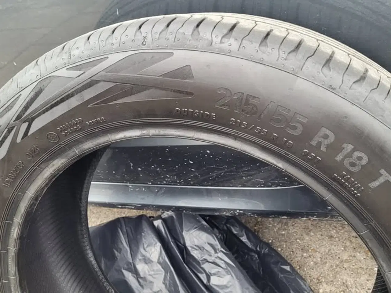 Billede 1 - 4 stk. dæk str. 215/55 R 18 T