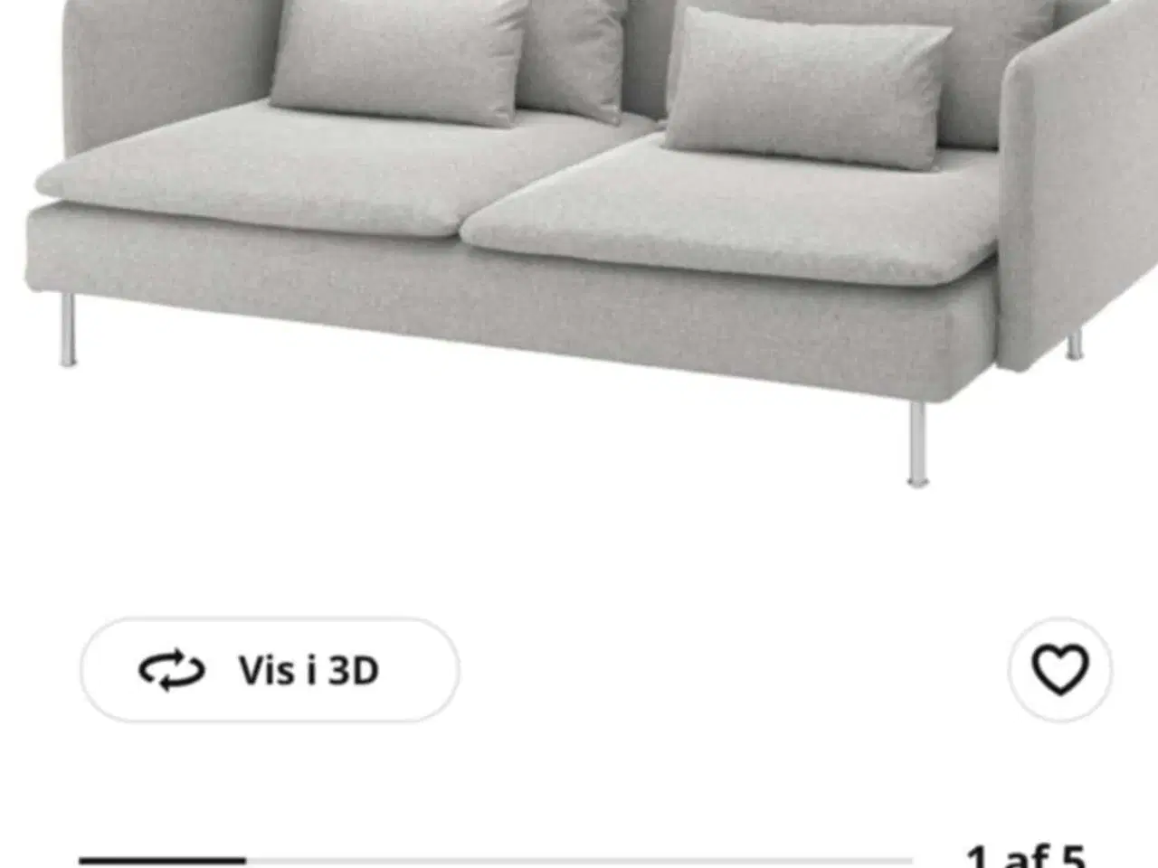 Billede 2 - 3 pers. Söderhamn sofa 
