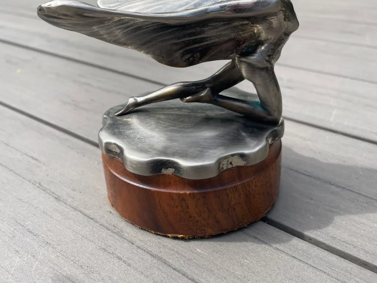 Billede 2 - Kølerfigur, smuk bevinget kvinde