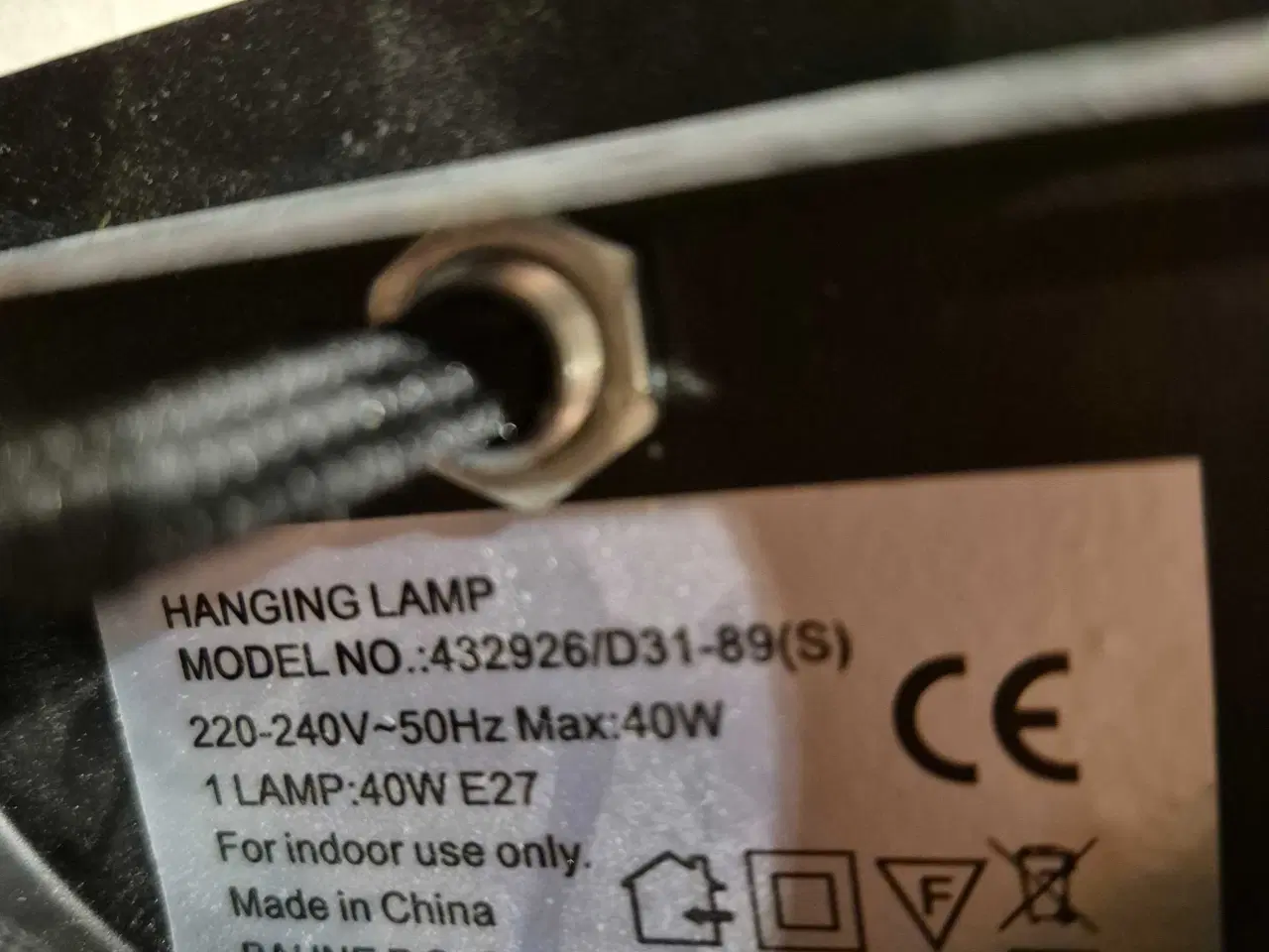 Billede 4 - Ny keramik loftd lampe