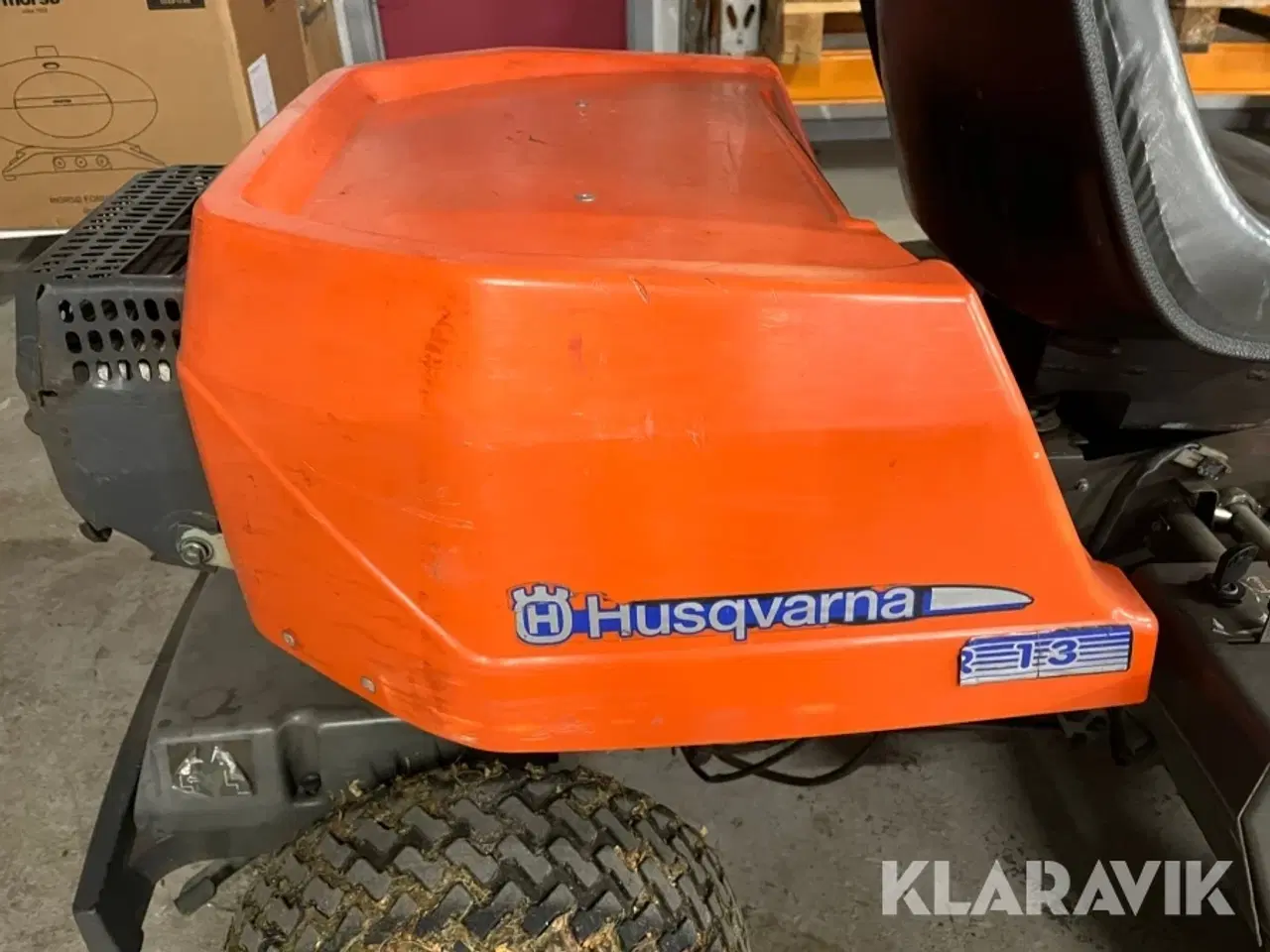 Billede 12 - Græsslåmaskine Husqvarna Rider R 13 Bioklip