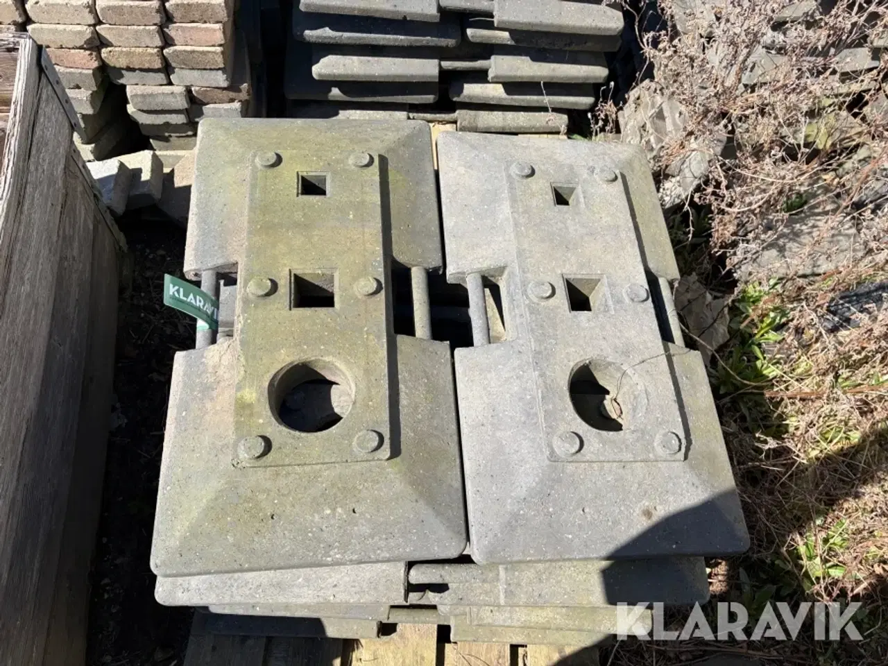 Billede 7 - Skiltefødder dobbelt - 24 styk