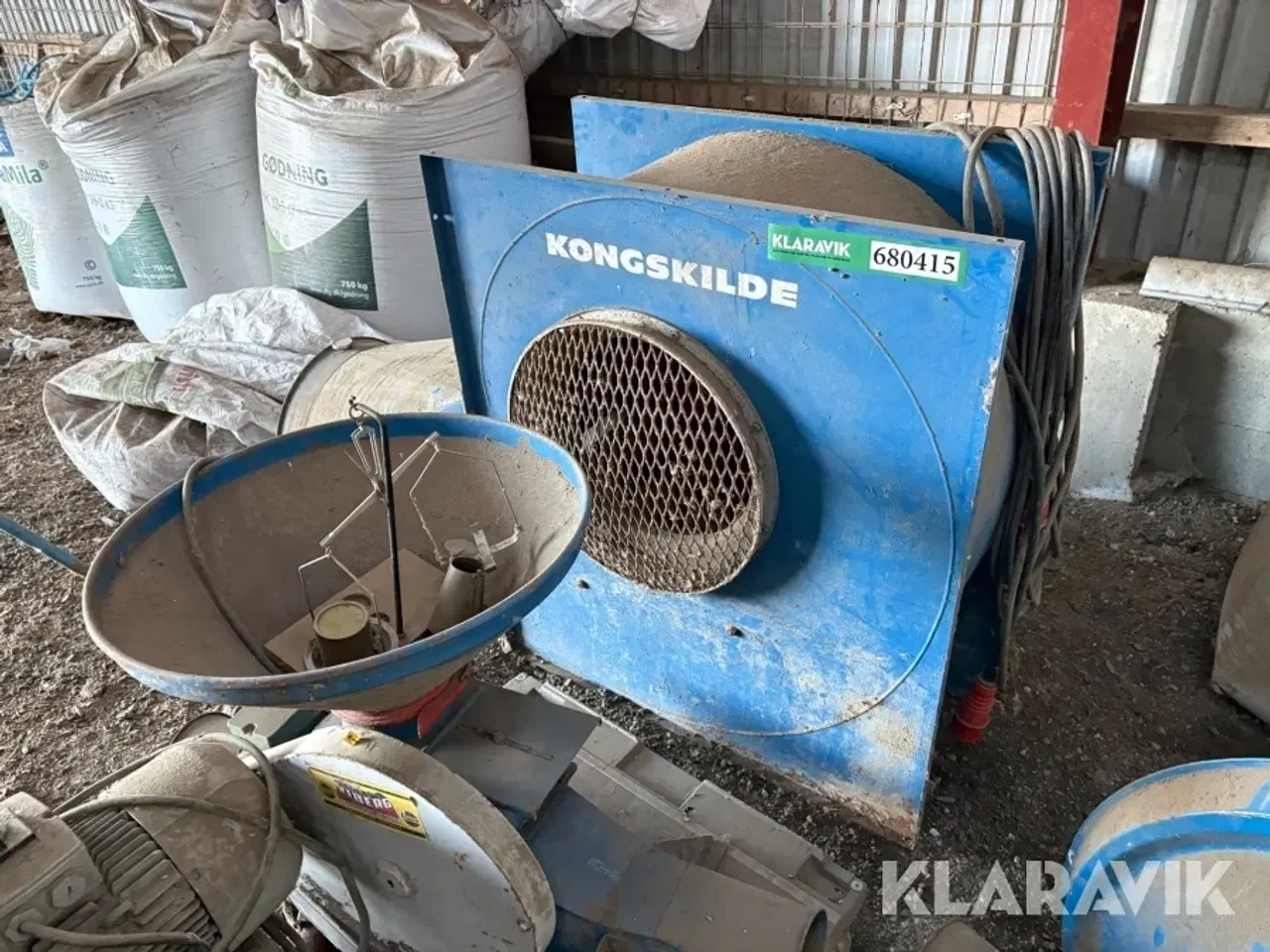 Billede 4 - Kornblæsere Kongskilde 5 styk