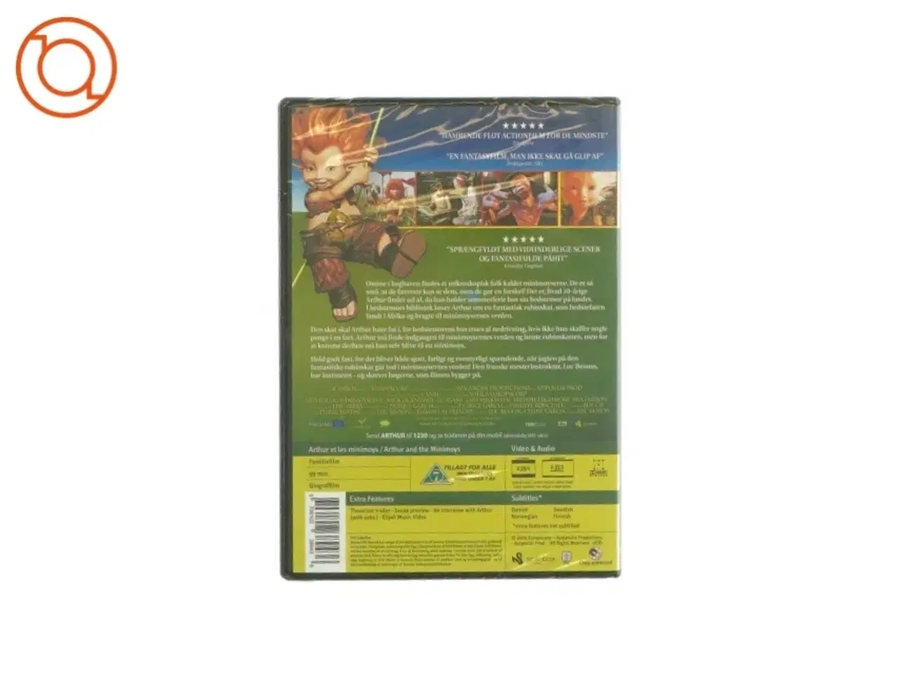 Billede 2 - Arthur og minimoyserne (DVD)