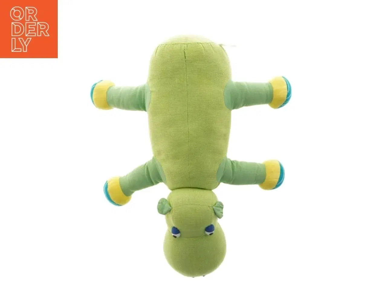 Billede 2 - Stor grøn bamse (str. 44 x 38 cm)