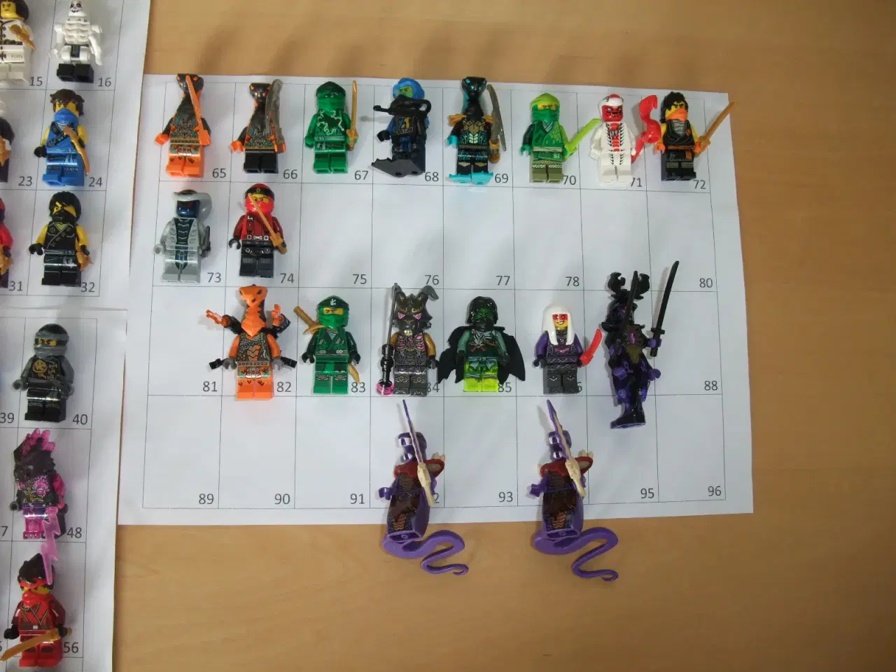 Billede 4 - Lego Ninjago Figurer 