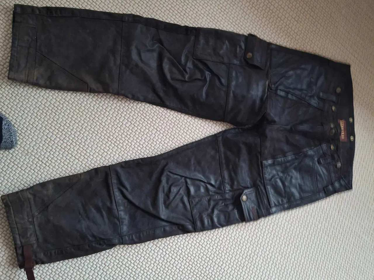 Billede 1 - Hærkila læderbukser str. 52