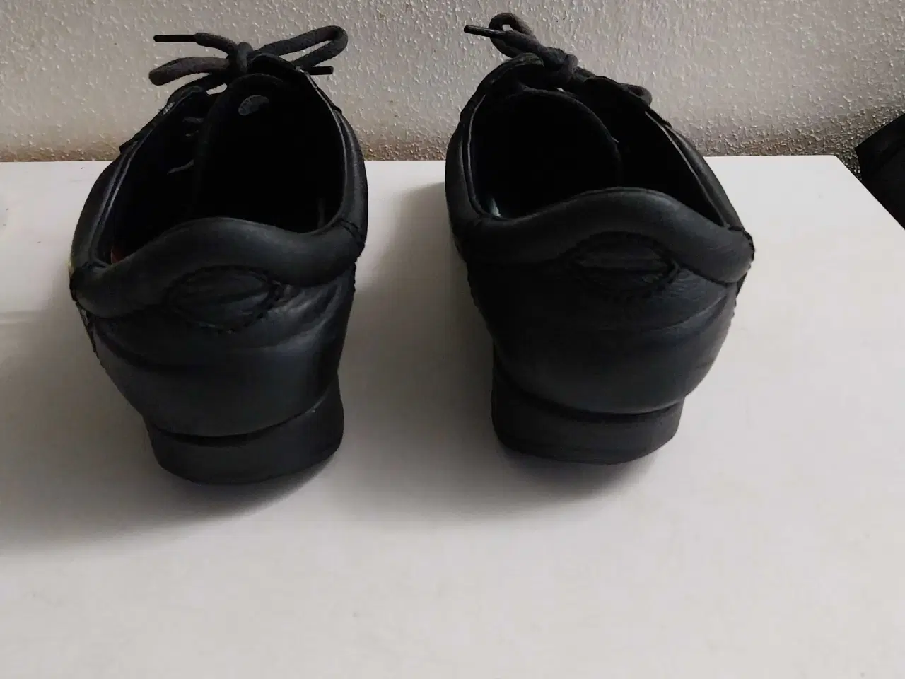 Billede 4 - Ecco læder sko sort, str. 44