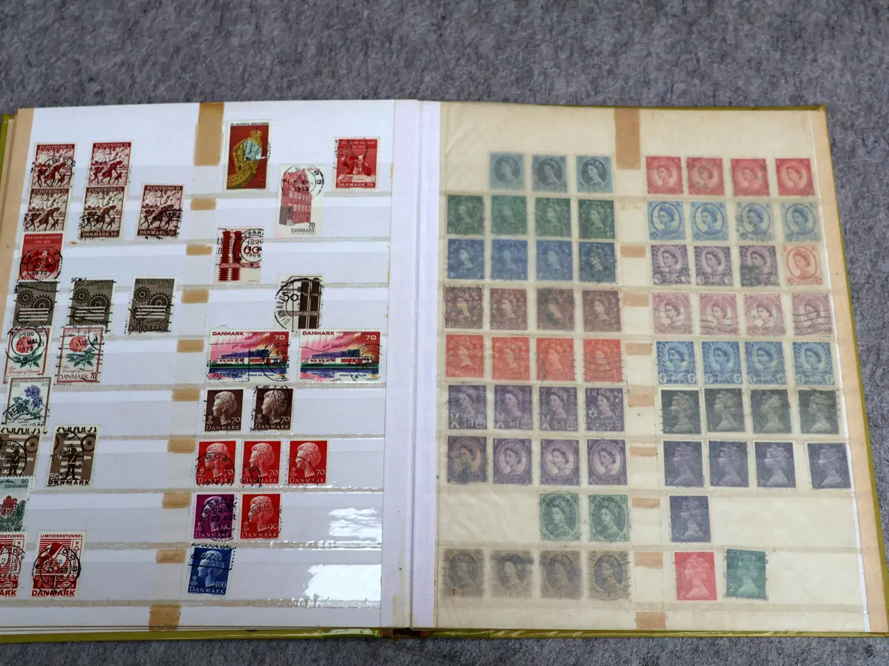 Billede 11 - 4 Album m/gl frimærker