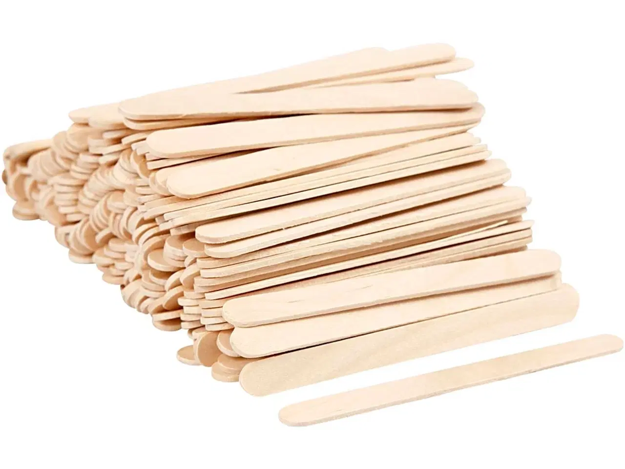 Billede 1 - Ispinde, L: 11,5 cm, B: 10 mm, natur, 200stk./ 1 pk.